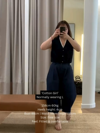 Chloe Cropped Wide-Leg Pants (PT102)