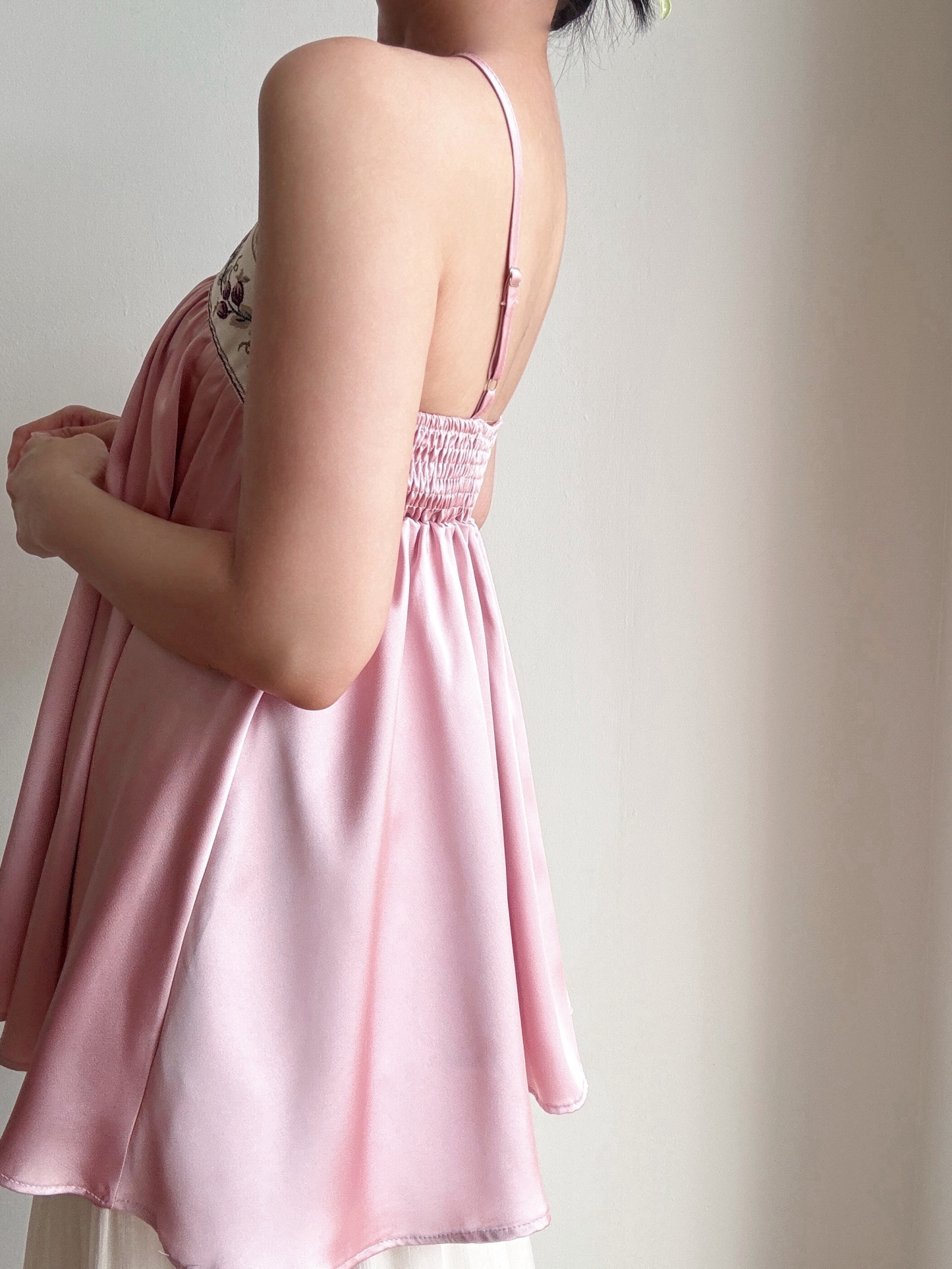 Li Mei Halter Neck Oriental Top