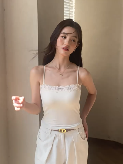 Bryer Lacey Cami Top