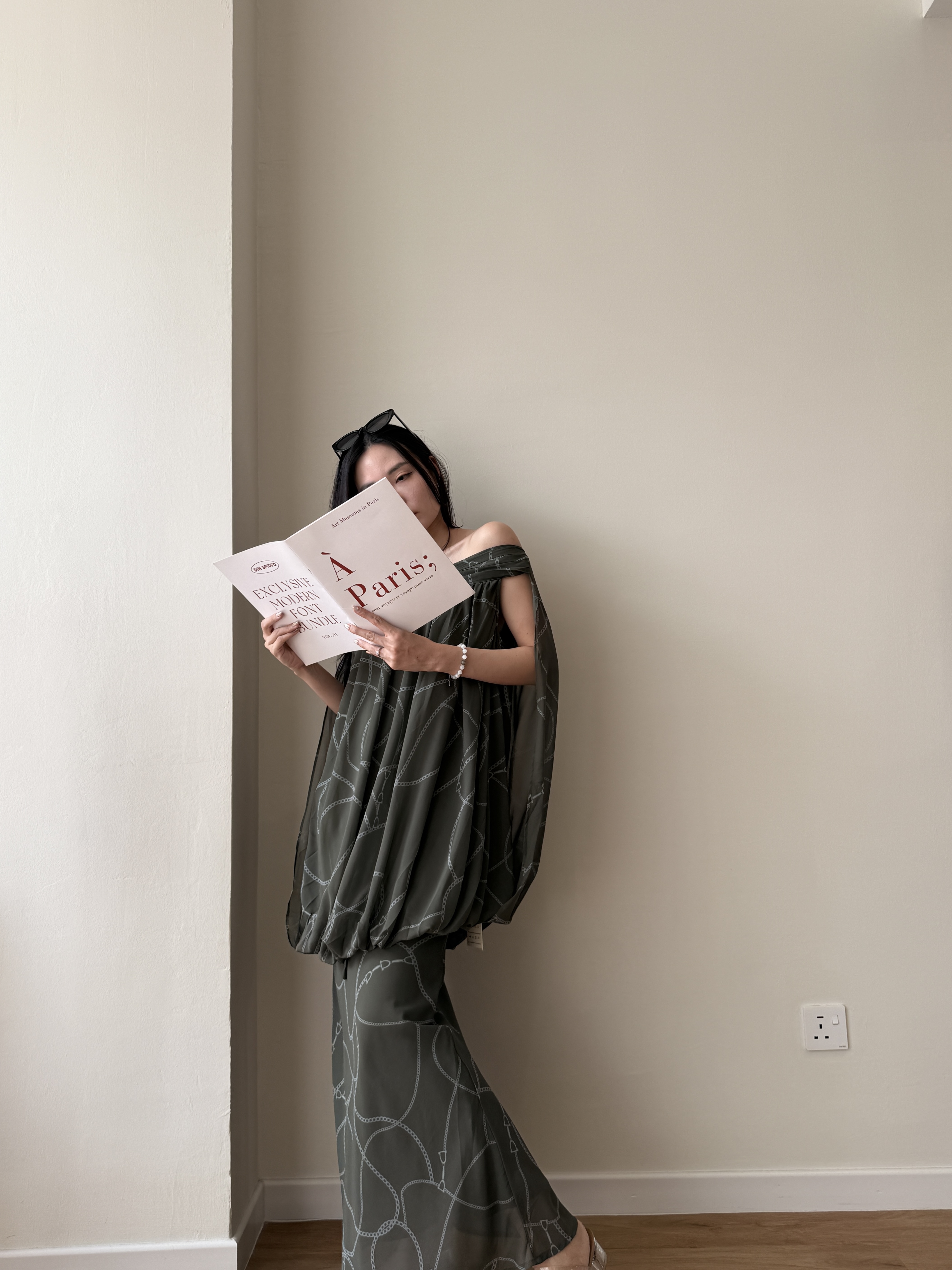 Wayan Graphic Print Skirt