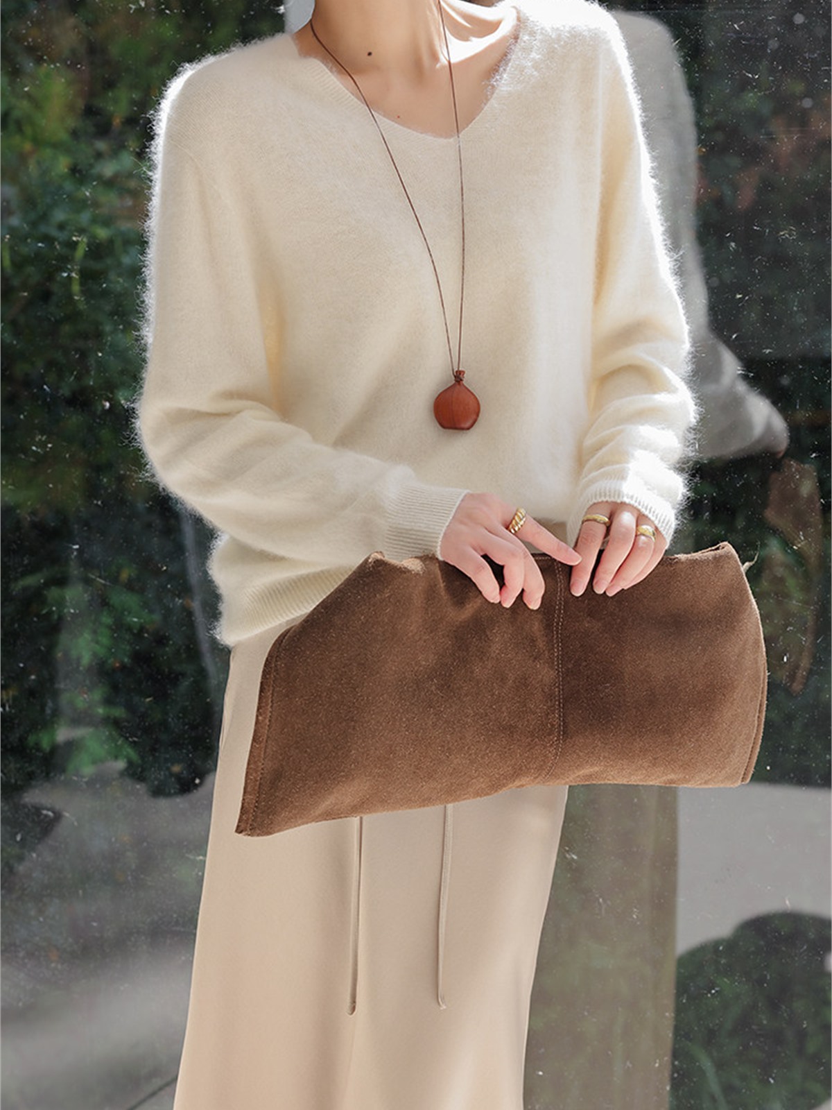 Heranny Furry Wool Top