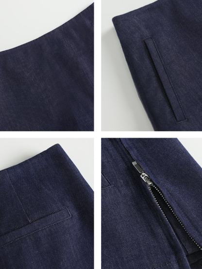 Jeannine Denim Shirt & Mini Skort (Sold Separately)