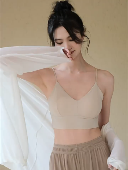 Banilla V-Neck Padded Top