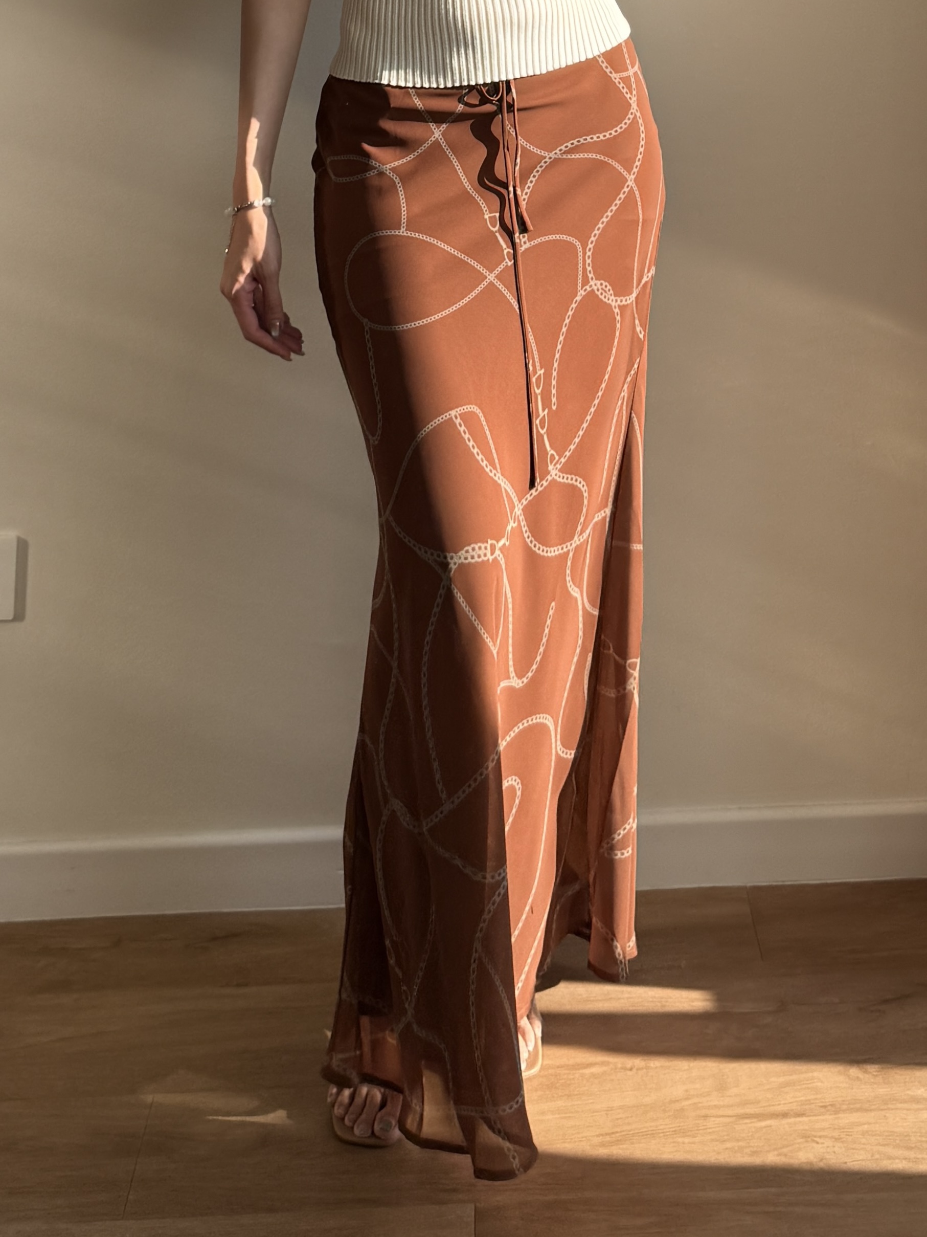 Wayan Graphic Print Skirt