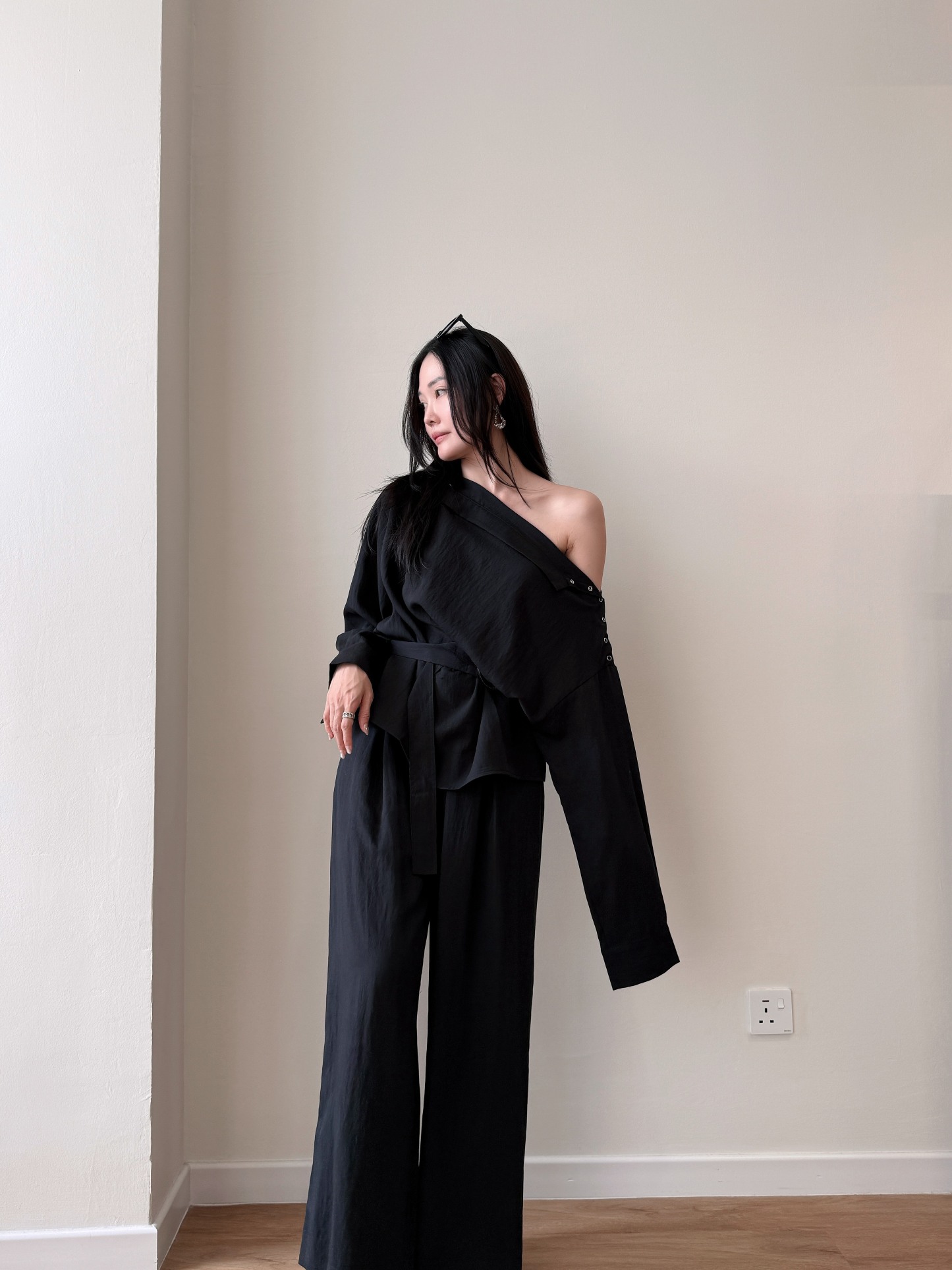 Warren One Shoulder Top & Pants Set