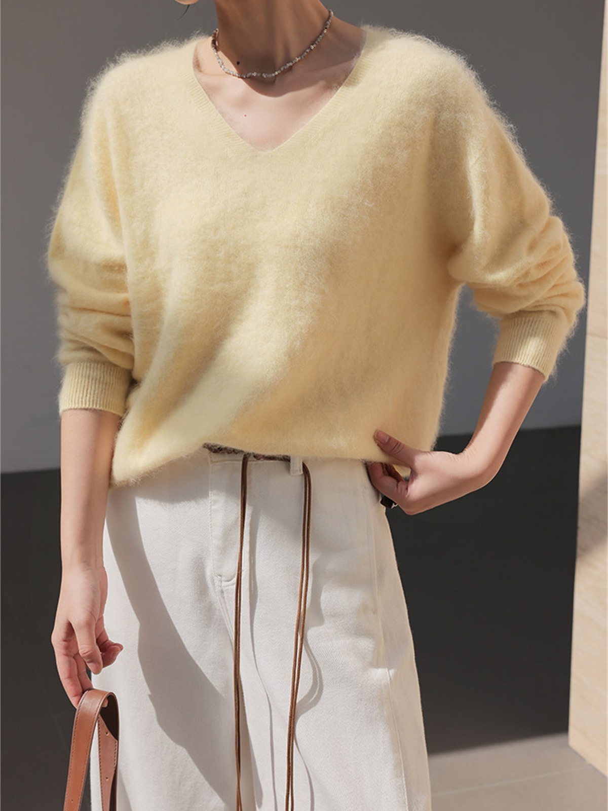 Heranny Furry Wool Top