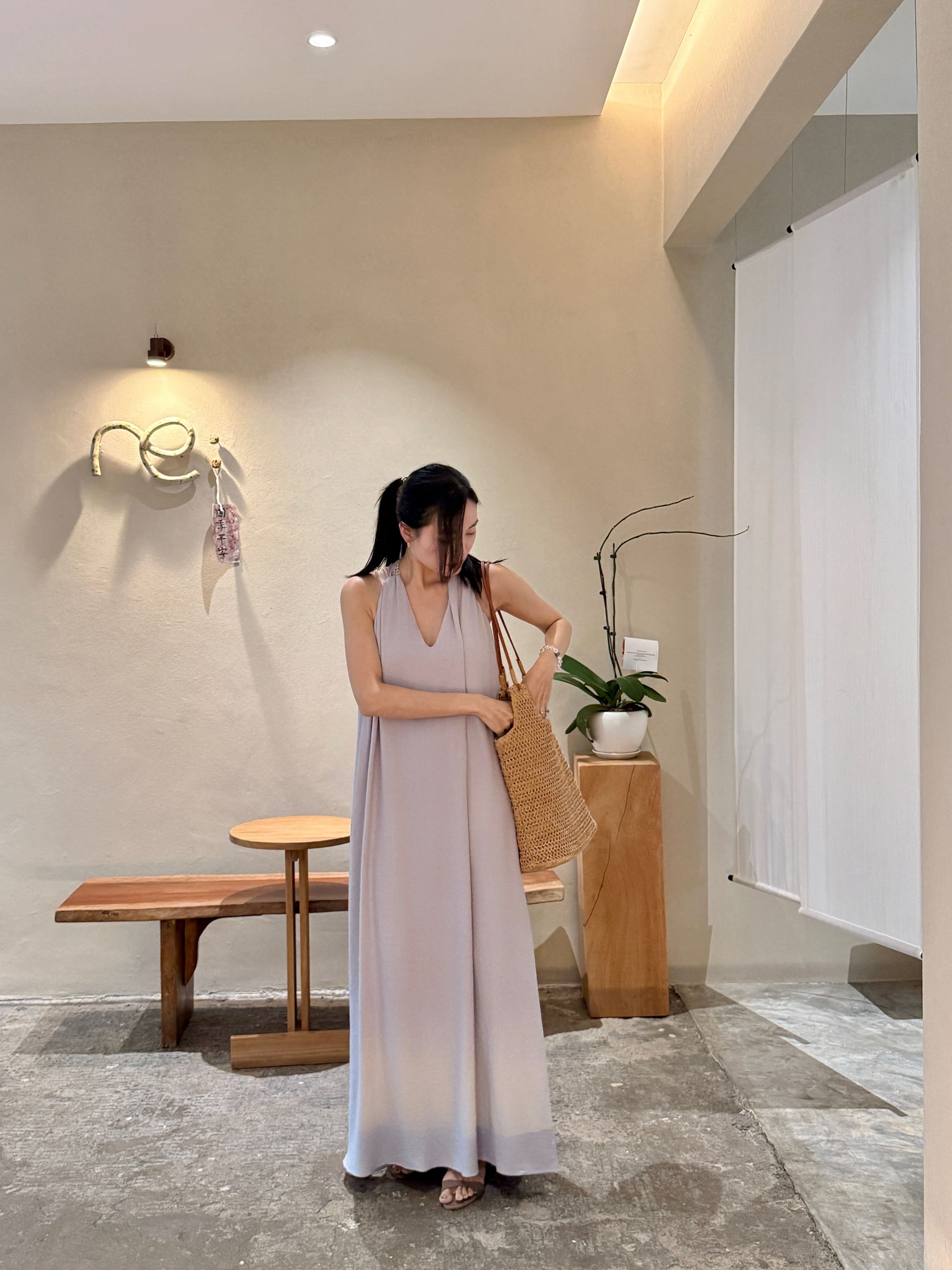 Yohaira Back Lacey Dress