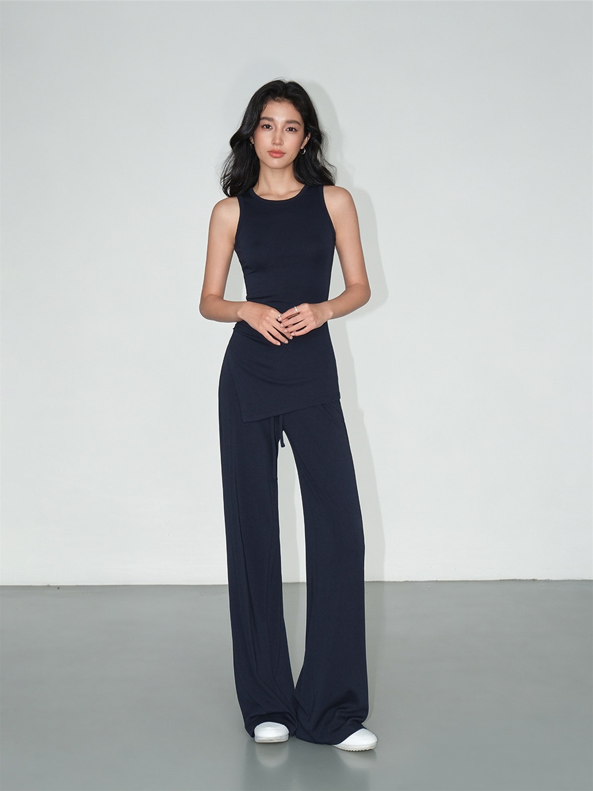 Lenora Draped Tank Top & Straight-Leg Pants (Sold Separately)