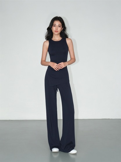 Lenora Draped Tank Top & Straight-Leg Pants (Sold Separately)