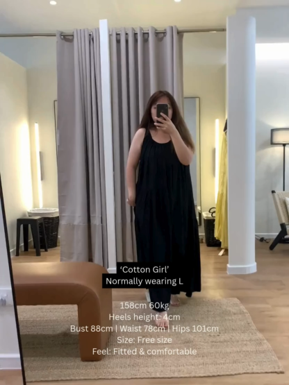 Kayla Round Neck Trapeze Dress (DR106)