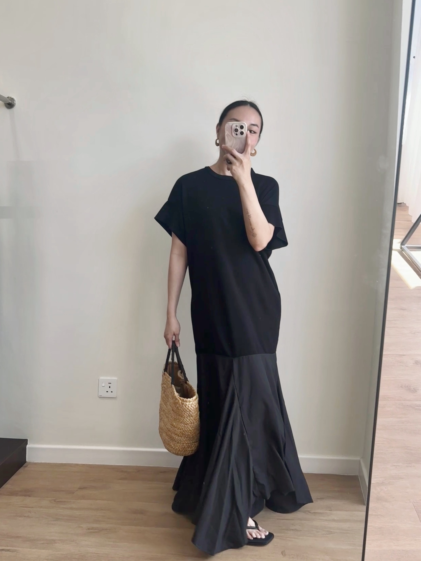 Vivica Sheer Flare Dress