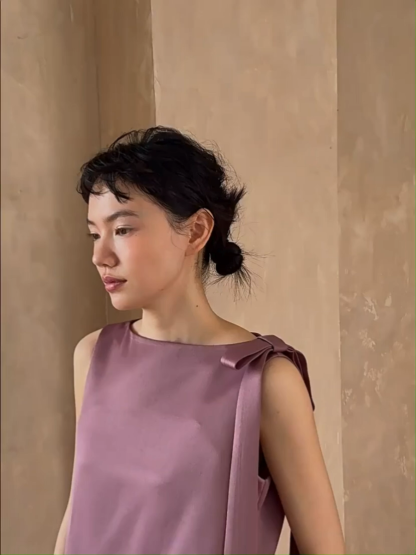 Holden Shoulder Ribbon Shift Dress