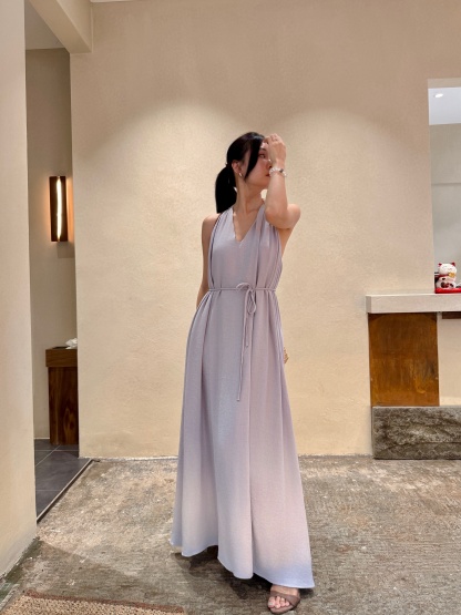 Yohaira Back Lacey Dress