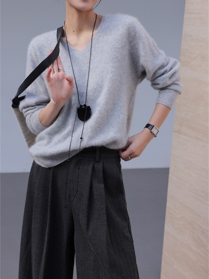 Heranny Furry Wool Top