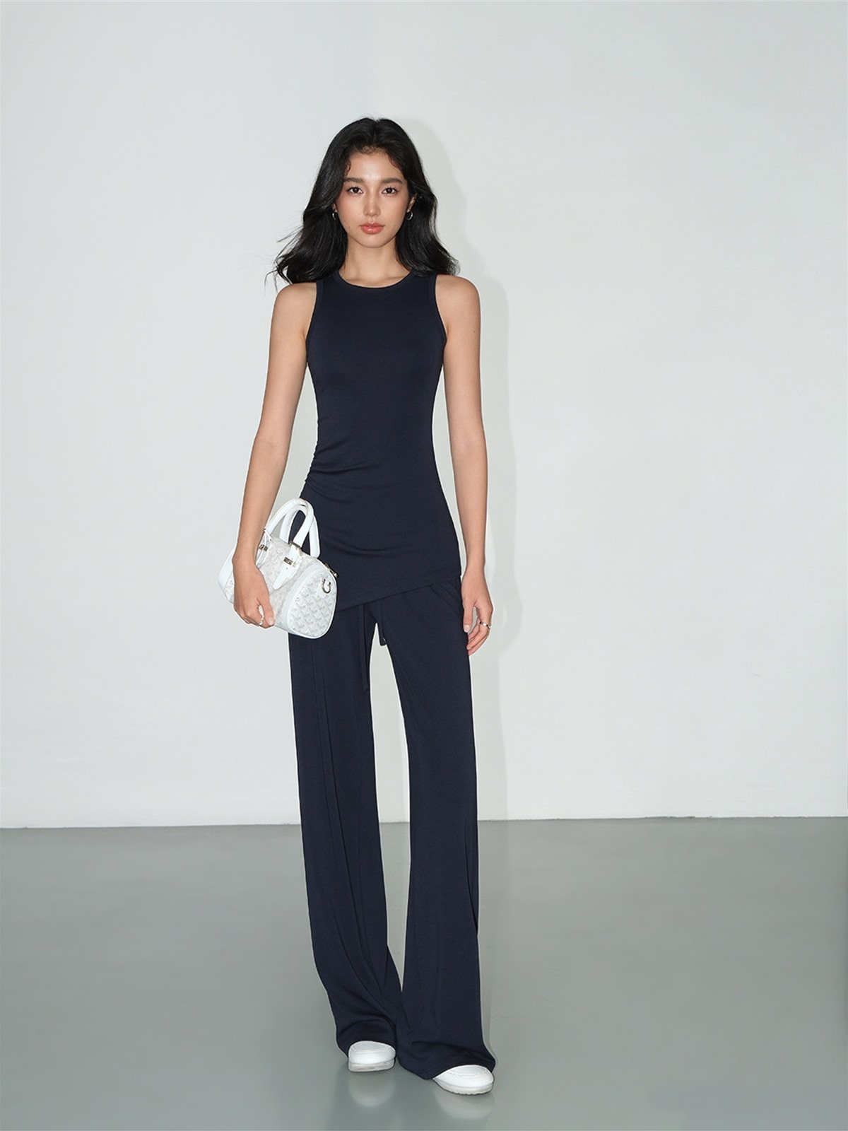 Lenora Draped Tank Top & Wide-Leg Pants (Sold Separately)