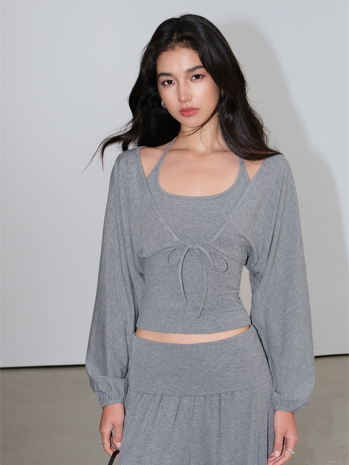 Loredana Camisole, Cropped Cardigan & Wide-Leg Pants (Sold Separately)