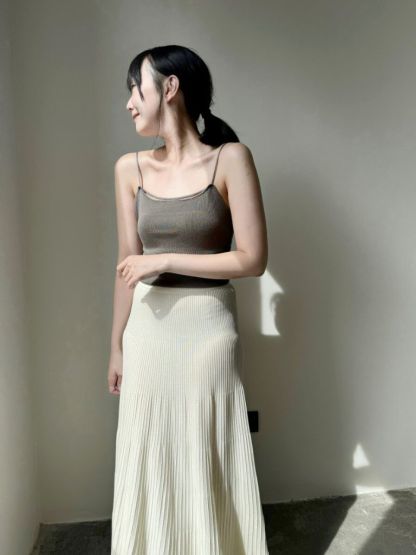 Emma Pleated Maxi Skirt