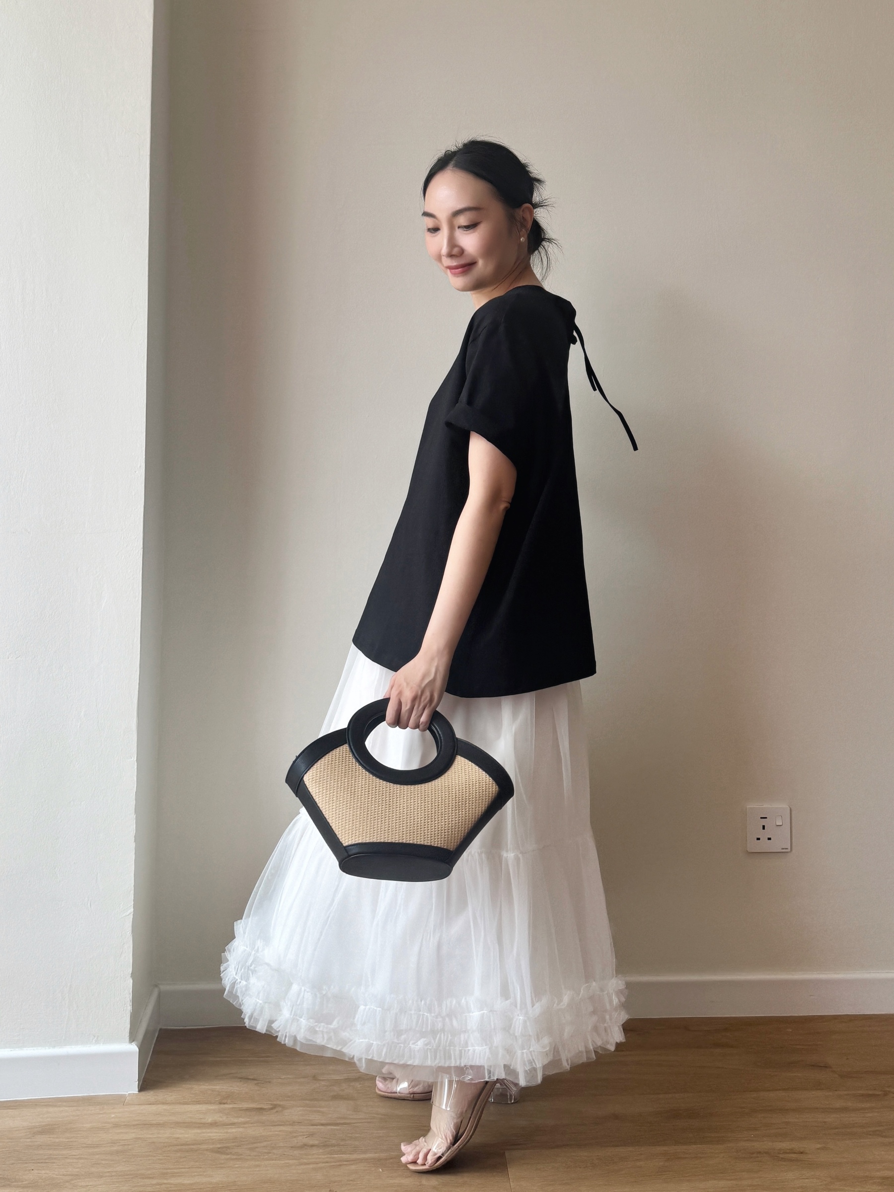 Venyce Layered Mesh Skirt