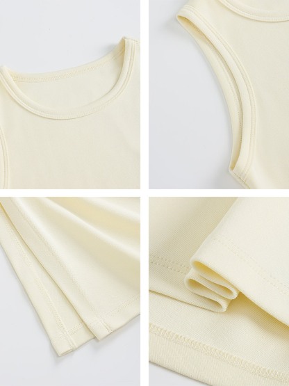 Lenora Draped Tank Top & Wide-Leg Pants (Sold Separately)