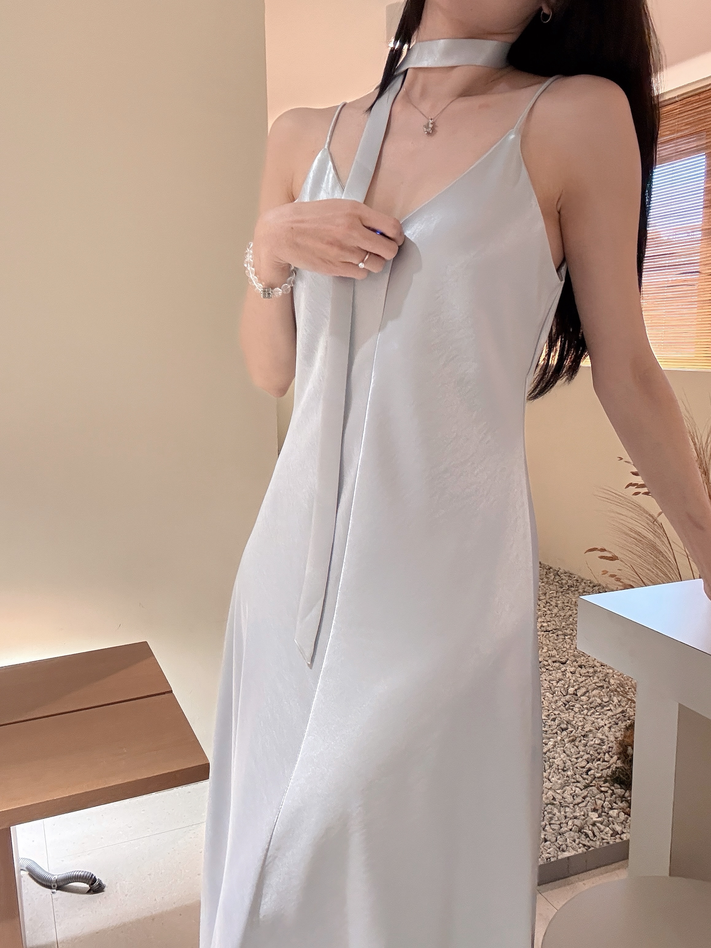 Yeave Satin Cami Dress