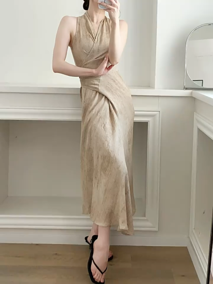 Makayla Linen  Wrap Dress