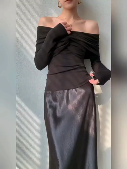 Xylina Off Shoulder Knot Top