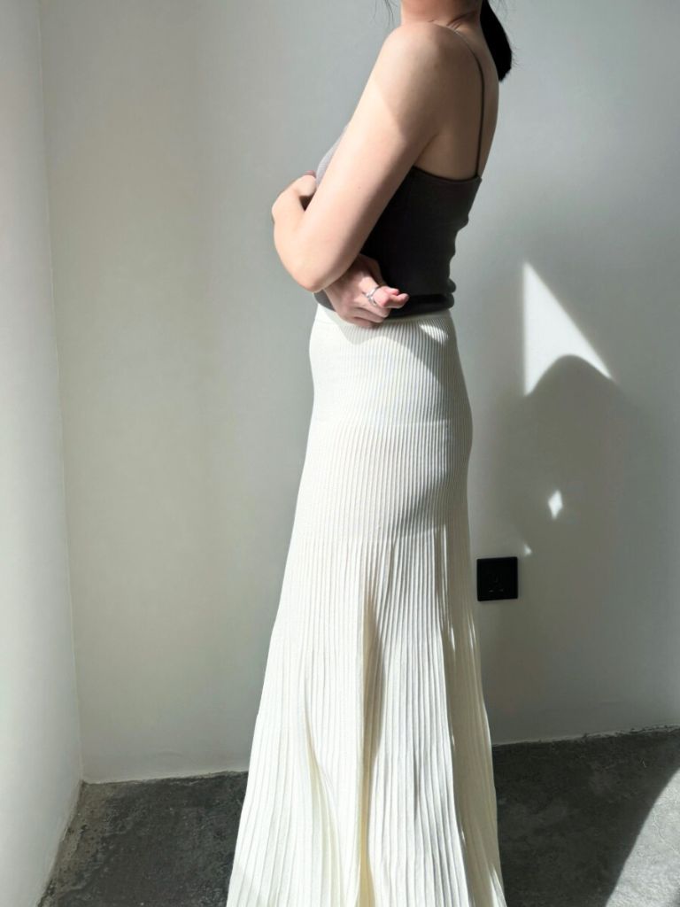 Emma Pleated Maxi Skirt