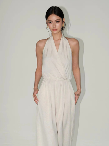 Whitley Halter Neck Jumpsuit