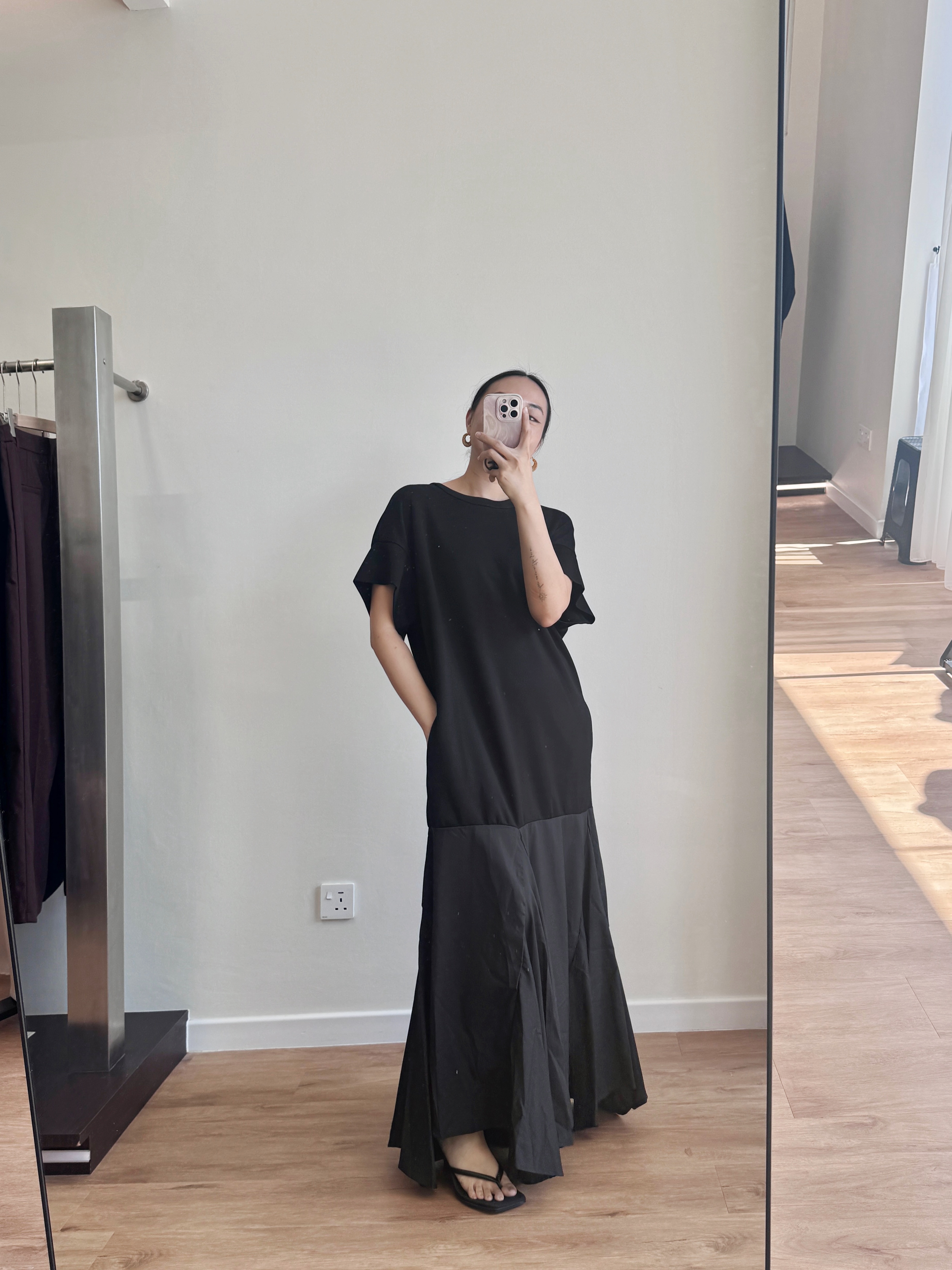 Vivica Sheer Flare Dress