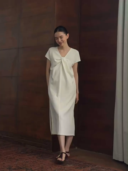 Rebecca Twist Front Dress