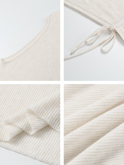 Lysette One-Shoulder Batwing Knit Top