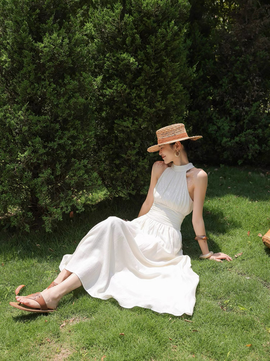 Maysha Halter Neck Dress