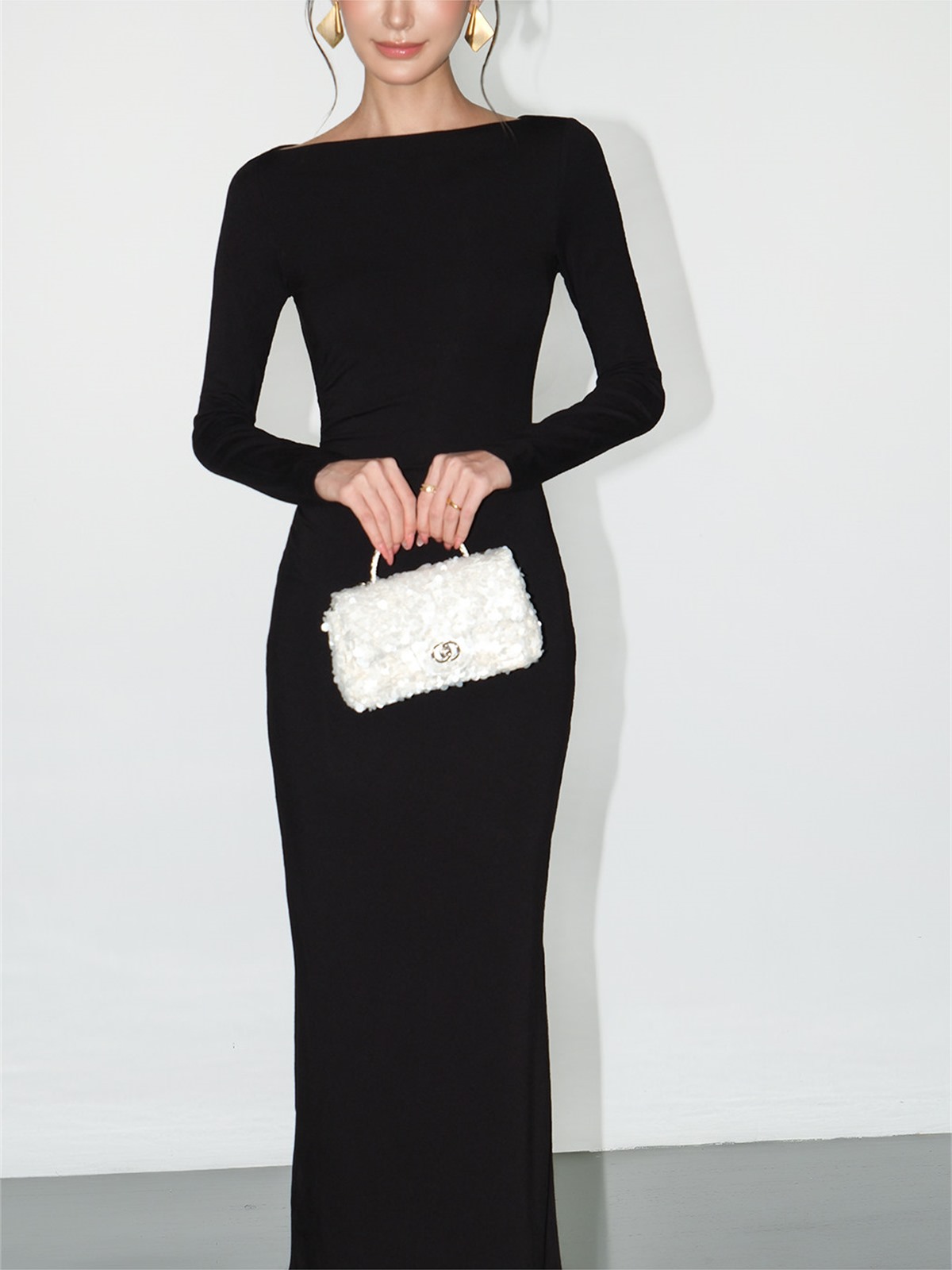 Livia Bodycon Knit Maxi Dress