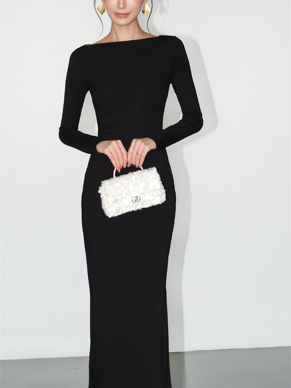 Livia Bodycon Knit Maxi Dress