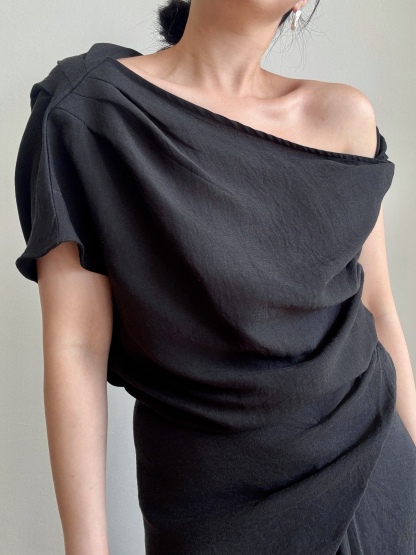 Leura One Shoulder Top & Maxi Skirt Set