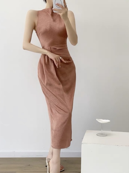 Keyna Waist Ruched Dress