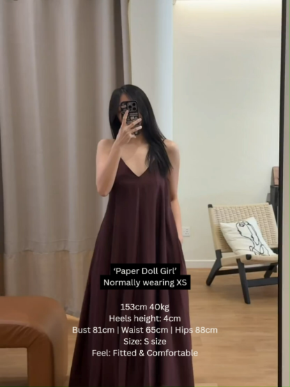 Wiolett Low Back Cami Dress