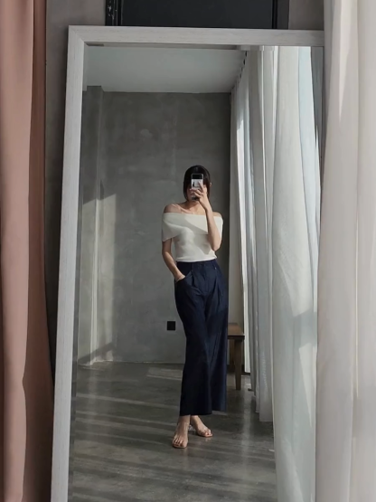 Solange Denim Blue Culottes