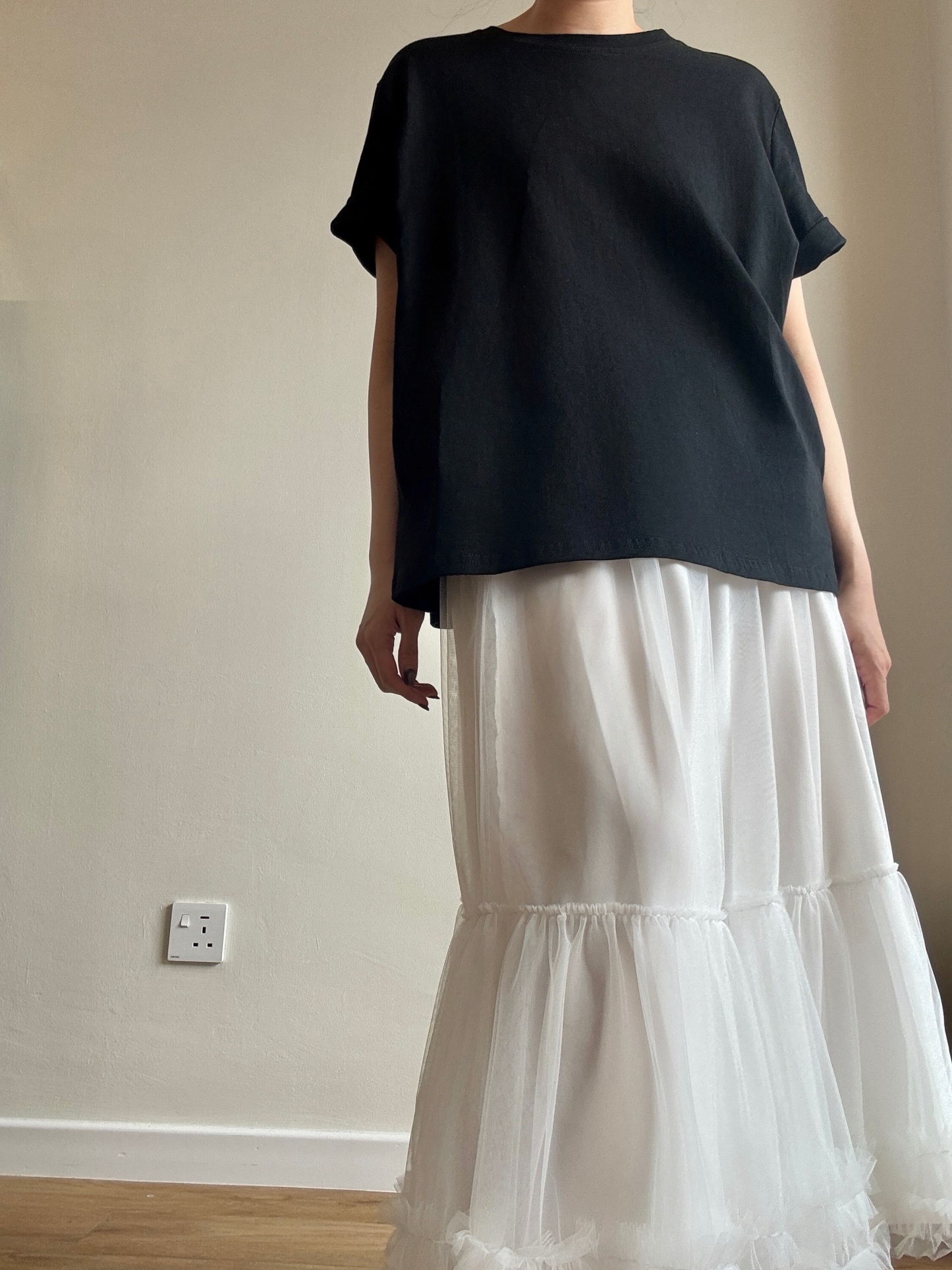 Venyce Layered Mesh Skirt