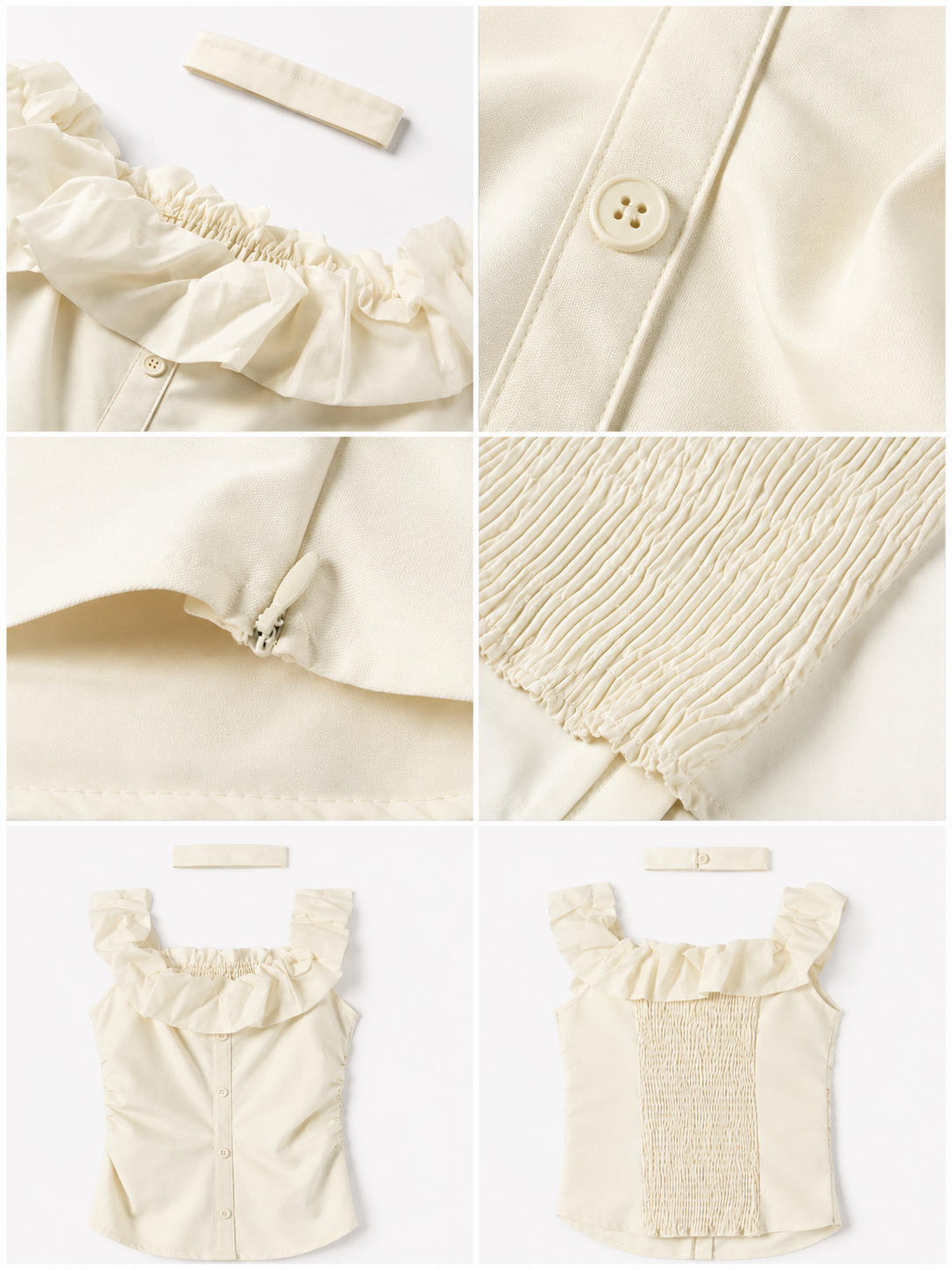 Celina Ruffle-Trim Off-Shoulder Top 
