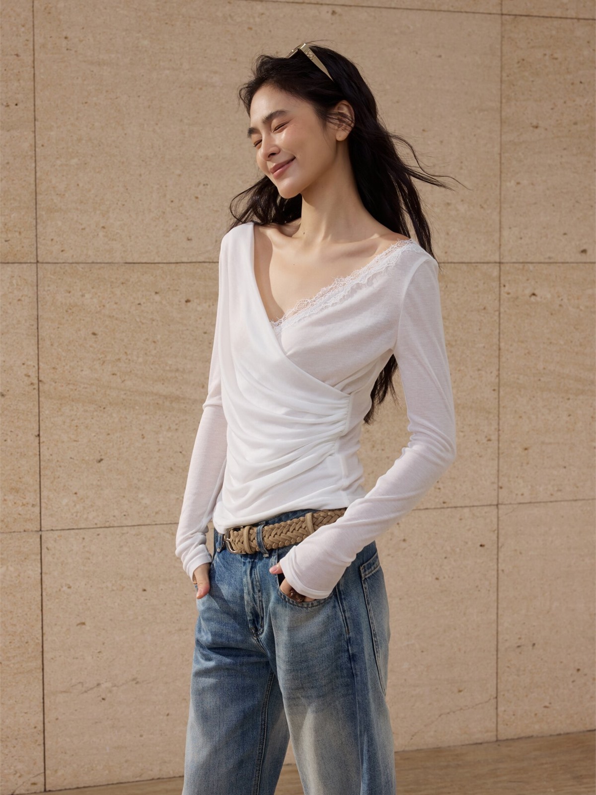 Hoply Long-Sleeve Top