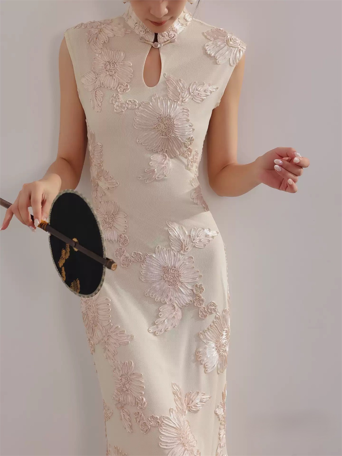 Yun Xi Petal Cheongsam