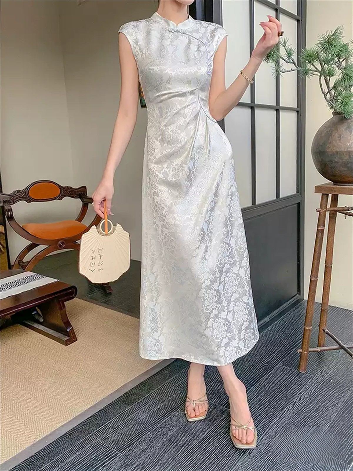 Yun Yin A-Line Oriental Dress