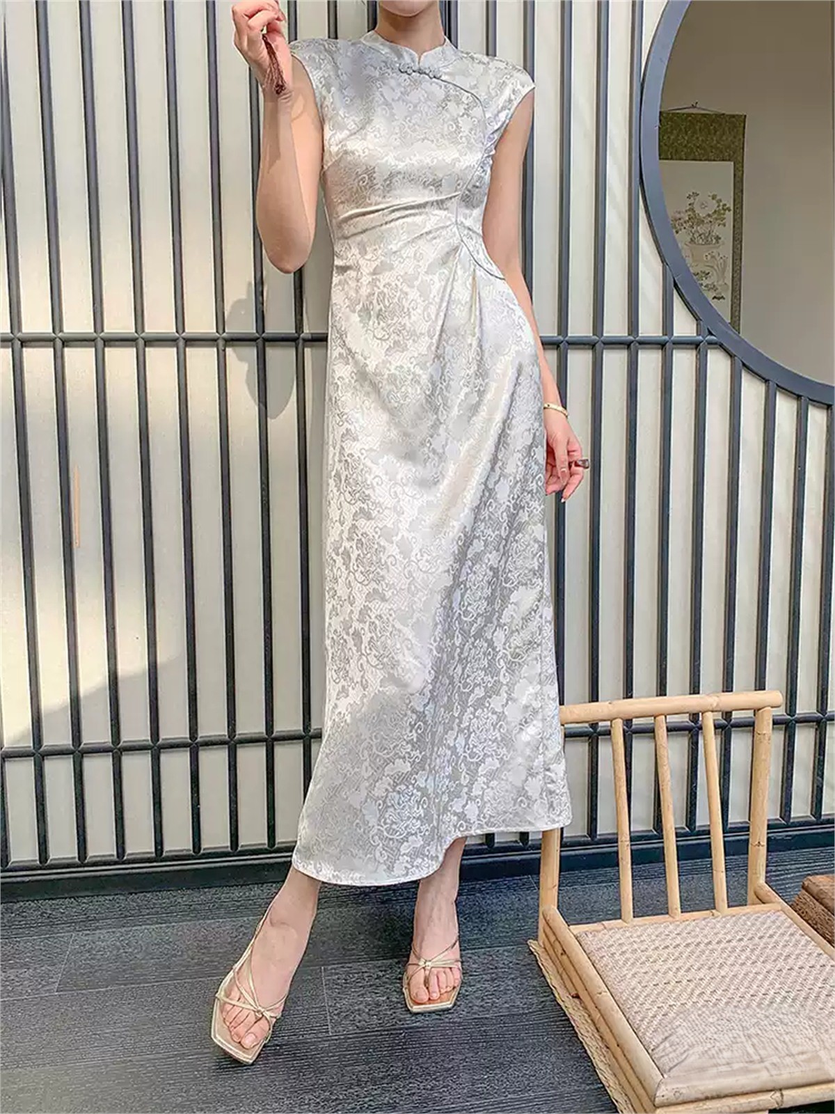 Yun Yin A-Line Oriental Dress