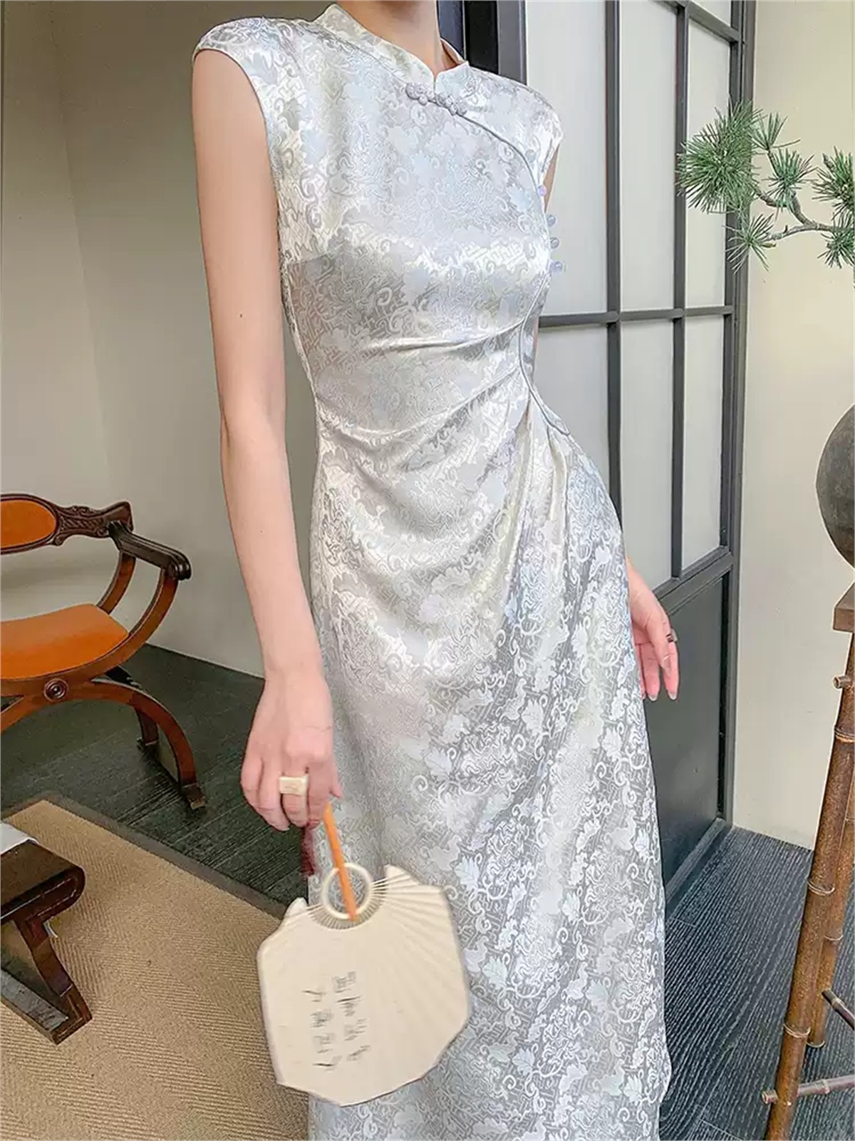 Yun Yin A-Line Oriental Dress
