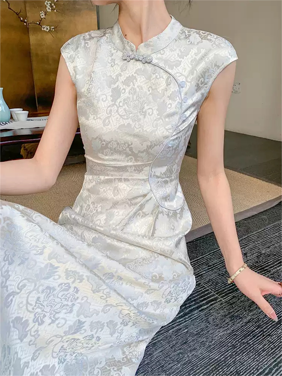 Yun Yin A-Line Oriental Dress