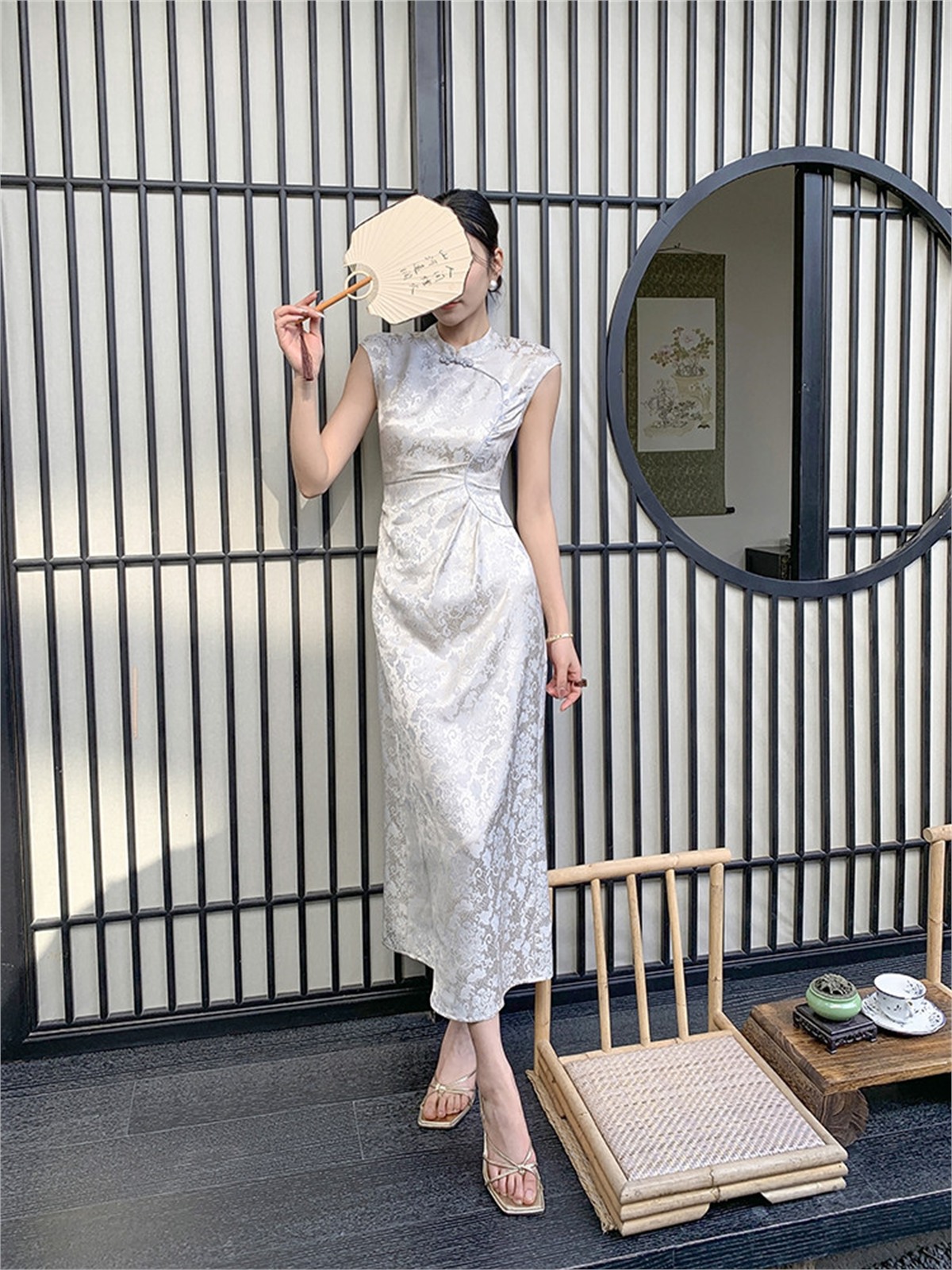 Yun Yin A-Line Oriental Dress