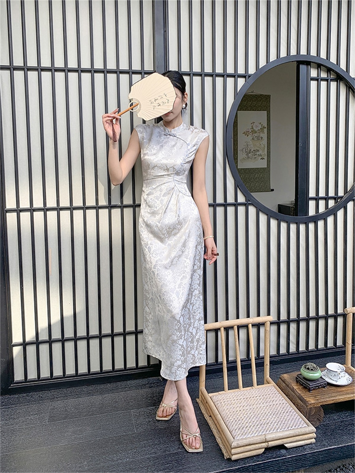 Yun Yin A-Line Oriental Dress