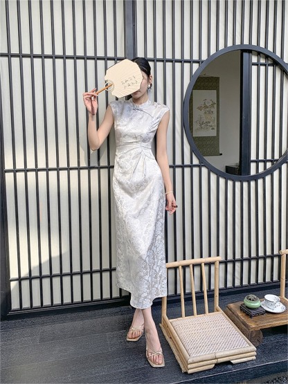 Yun Yin A-Line Oriental Dress