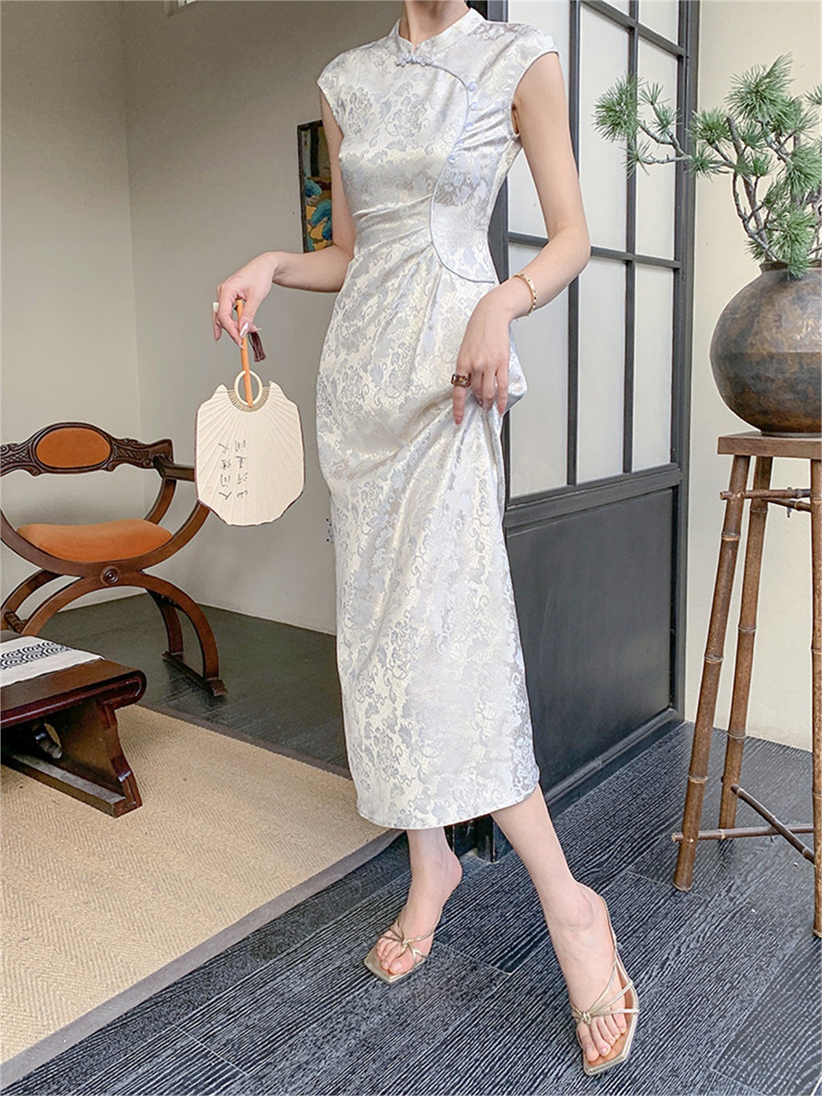 Yun Yin A-Line Oriental Dress